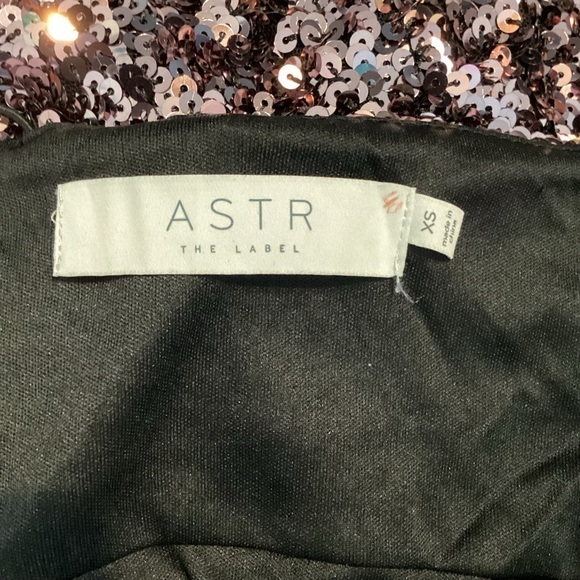 ASTR The Label Sequin Mini Dress Size XS - Picture 6 of 7